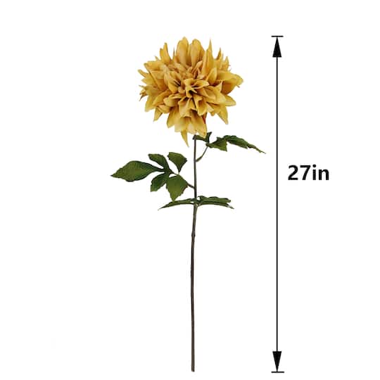 29" Gold Dahlia Stem by Ashland®